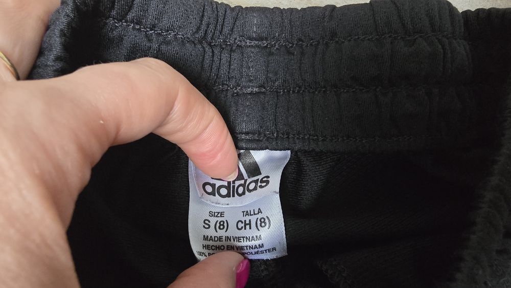 Adidas spodenki sportowe treningowe r. 128