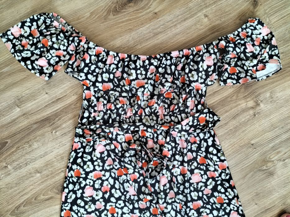 Sukienka długa, hiszpanka . L. Bonprix