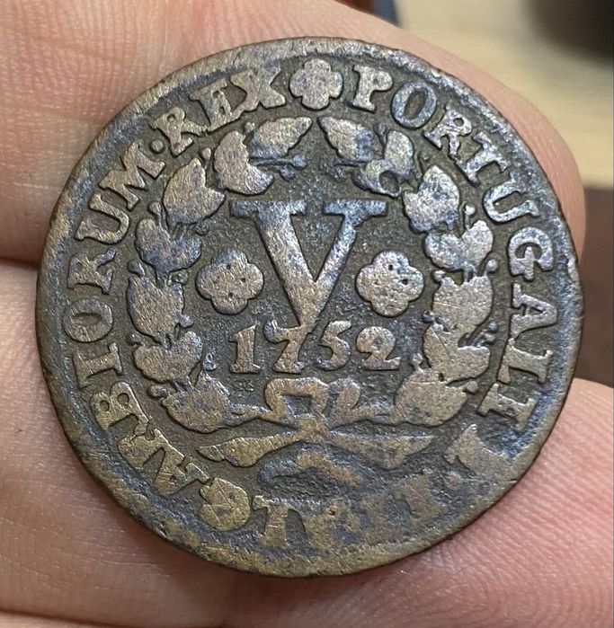 Moeda  319 - V Reis D JOSE I - 1752