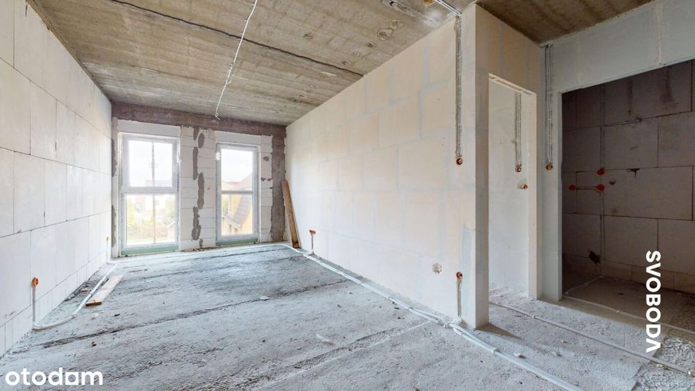 BEZ PROWIZJI 2-pokojowe mieszkanie stan developerski OKAZJA