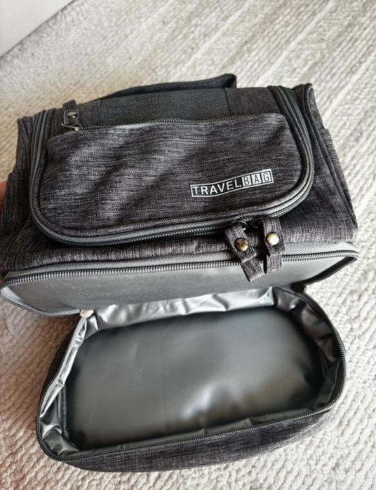 Zestaw podróżny 3w1 – kosmetyczka + 2 organizery do walizki + GRATIS