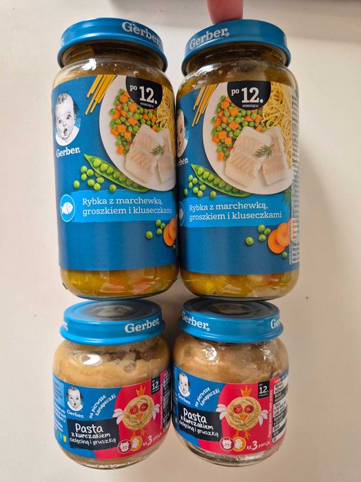 Zestaw Gerber Obiadek 1szt + Pasta z kurczakem 1szr