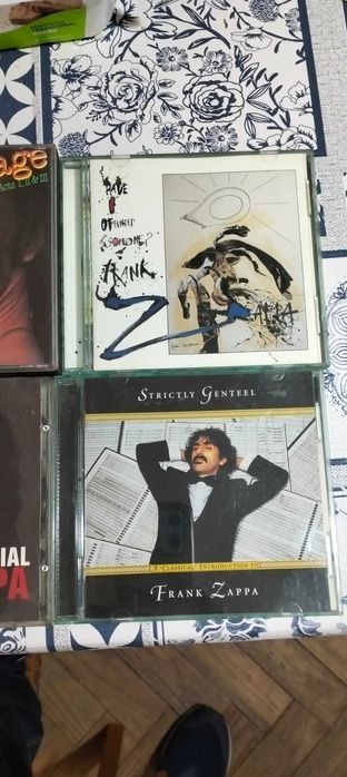 Cds coleção Frank Zappa