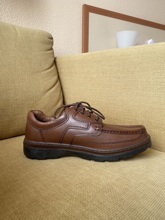 Кожанные туфли Clarks