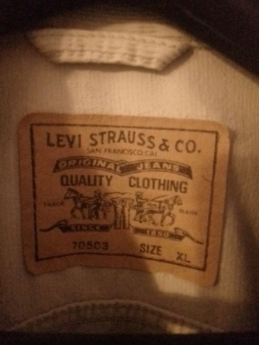 Blusão Levi's Strauss & Co em bombazine