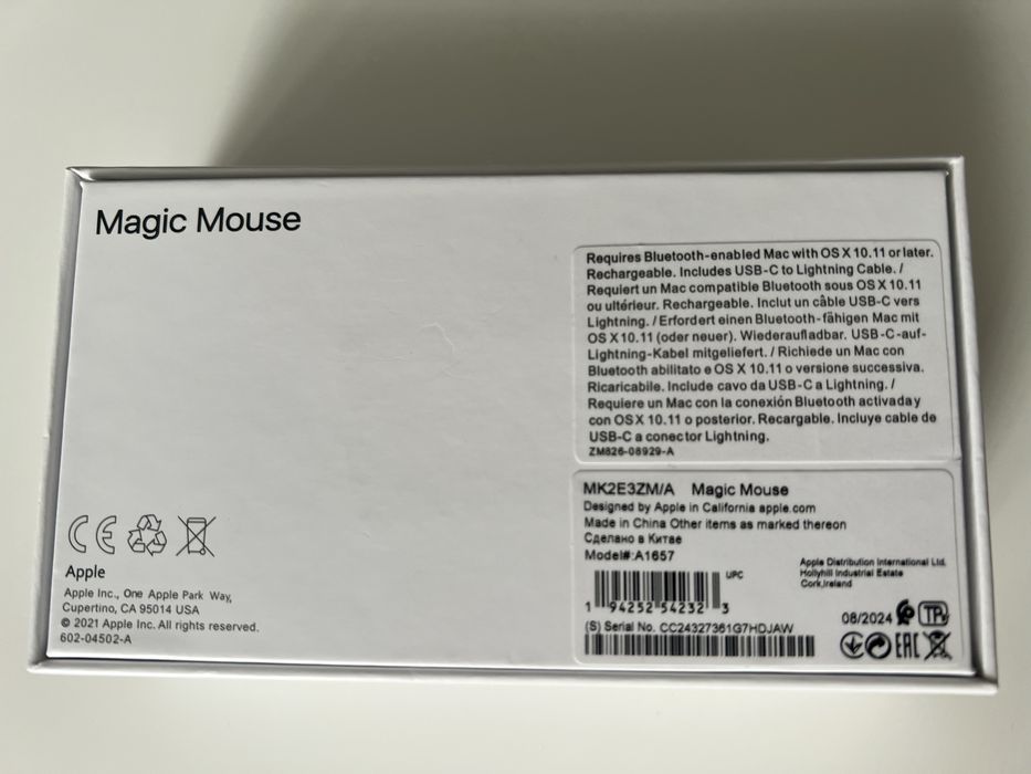 Apple Magic Mouse (A1657)