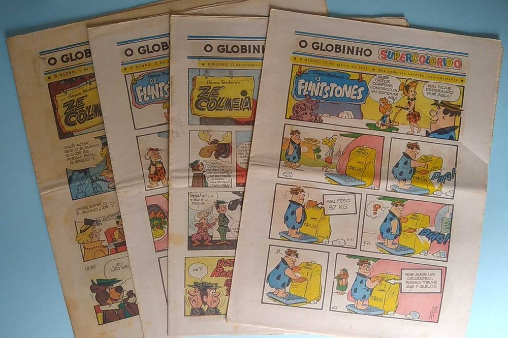 O Globinho Supercolorido (1976) - Suplemento BD do jornal O Globo.