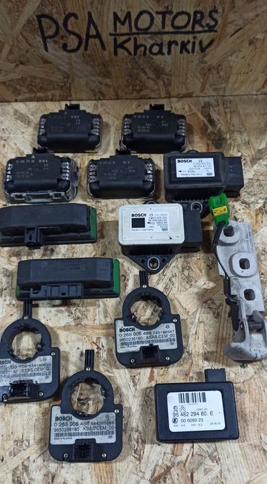 Датчик дождя, света, ESP, руля, крыши и другие Peugeot Citroen разборк