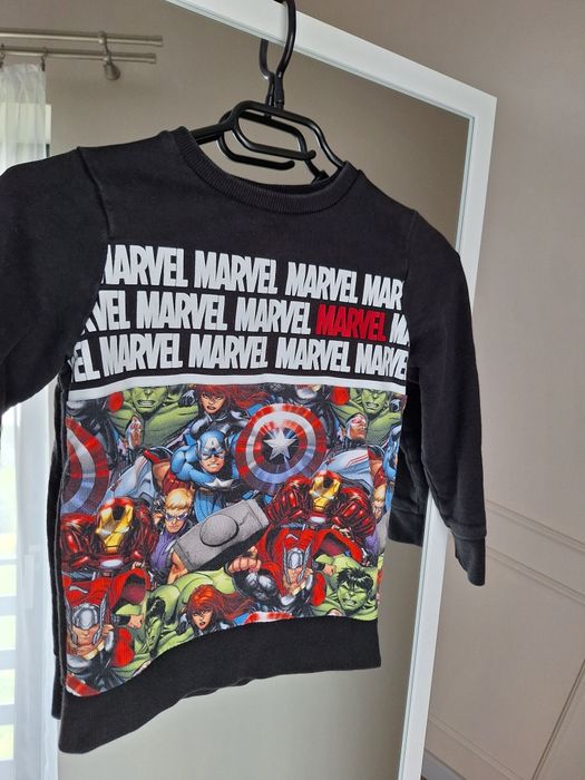 Zestaw komplet ubrań chłopięcych 128 Manchester Marvel Hummel Harry Po
