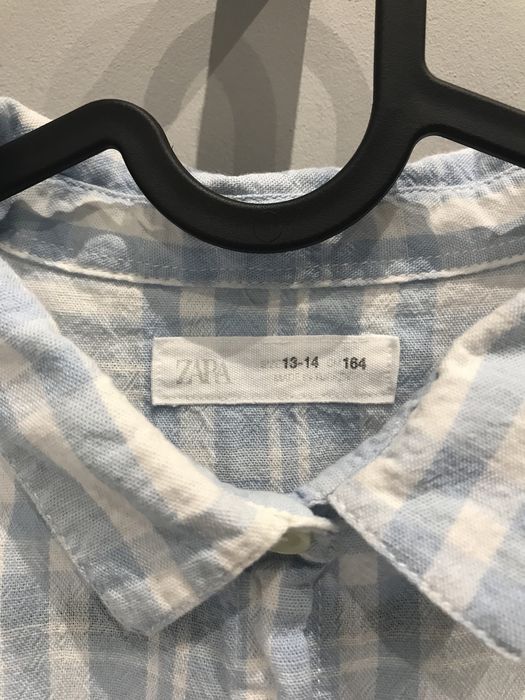 Koszula w kratkę Zara r. 164