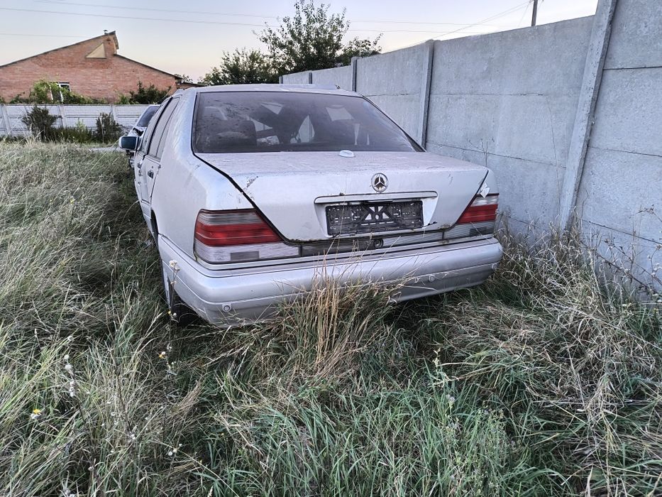 W140 W124  комплект кришка багажника задний бампер фонарь капот дверь
