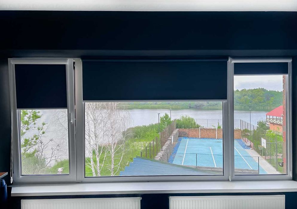 Римские шторы 500 цветов, Рулонные шторы, Жалюзи день ночь