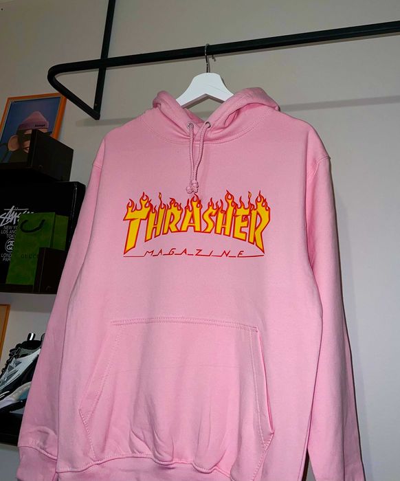 Худі THRASHER (рожевого кольору)