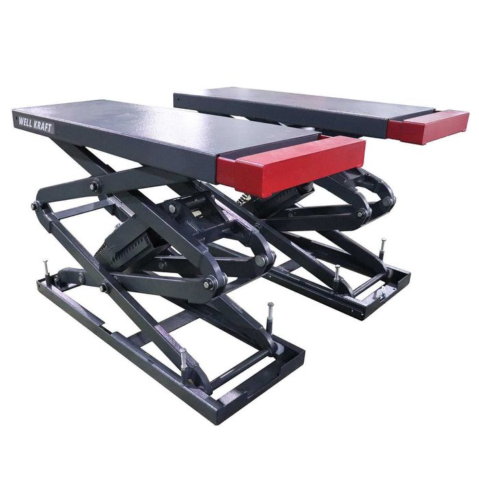 Подъемник ножничный 3-3.5т Well Kraft 301MS/305MS( встраиваемый ). ТОП