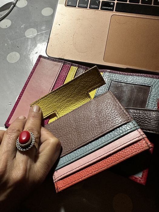 Porta cartões e moedas