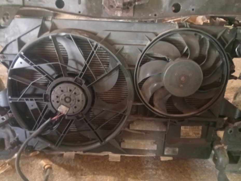 VW T5 2.5 TDI Wentylatory chłodnicy Komplet Gwarancja Faktura Wysyłka