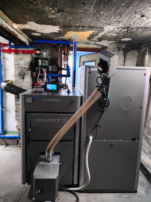 Montaż kotłów Defro ( usługi hydrauliczne )