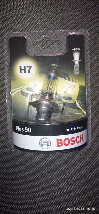 Галогенні лампи Bosh H7