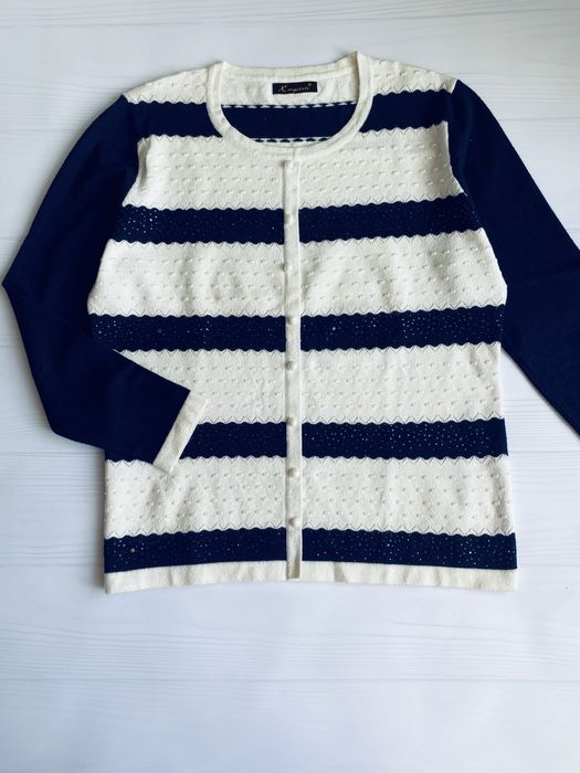 Кофта джемпер пуловер кашеміровий 48 L