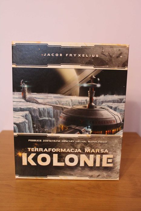 Pudełko dodatku do gry terraformacja marsa kolonie