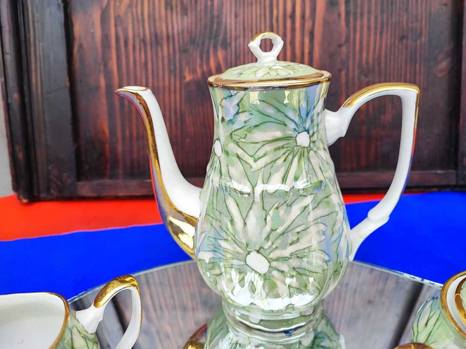 Katowice Bogucice,część serwisu,mlecznik,cukiernica,dzbanek,całość