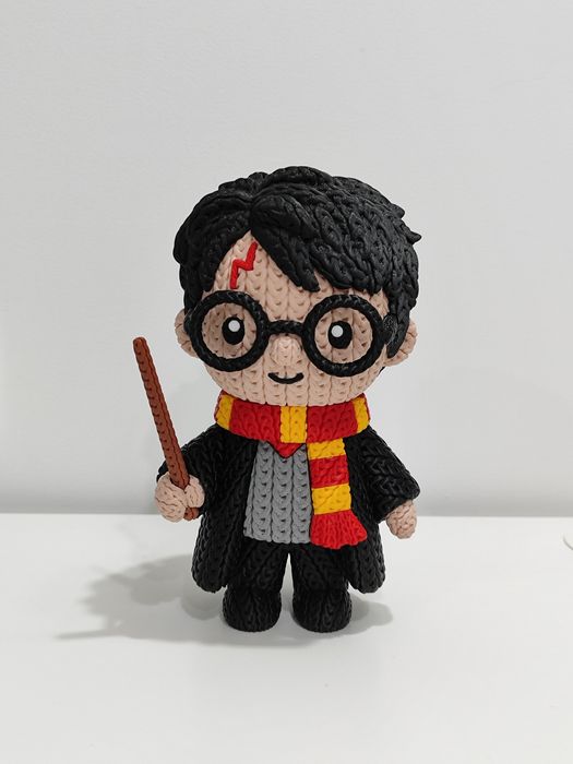 Harry Potter 3D (Estilo Crochet)