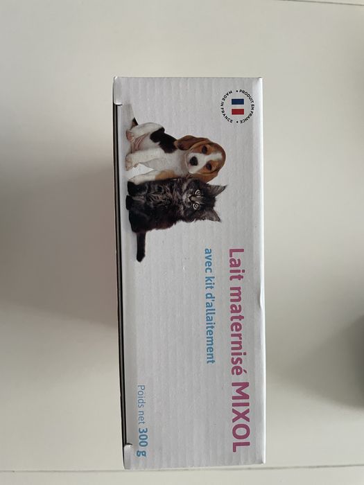 Leite Mixol para cães e gatos bebés