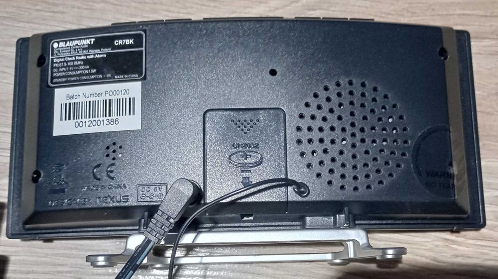 Radiobudzik Blaupunkt CR7BK