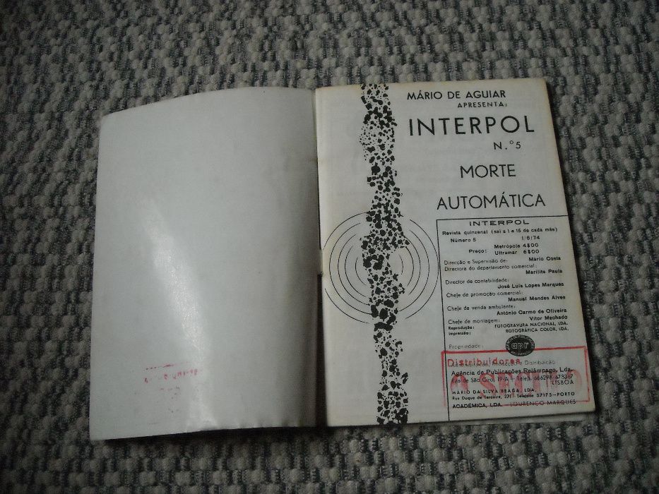 Banda desenhada antiga - 4 exemplares