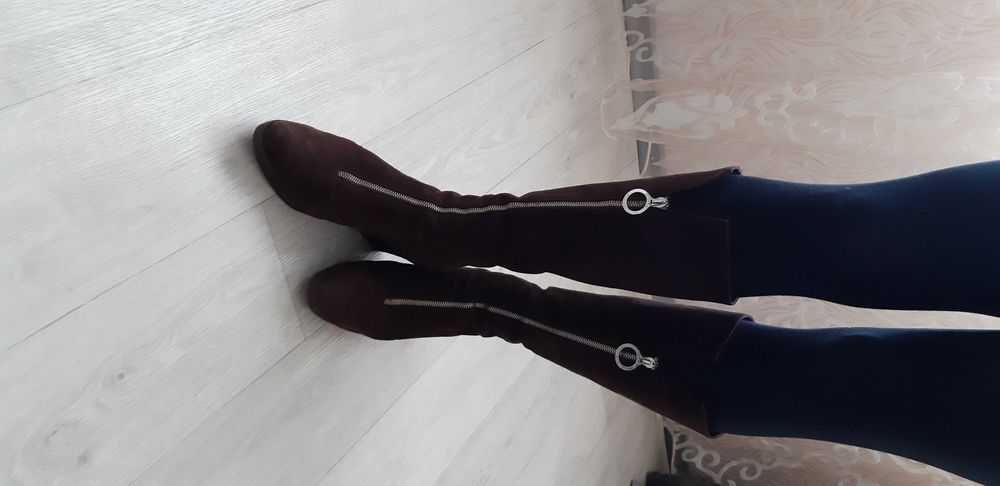 Сапоги Giorgio Fabiani 40р.Замш