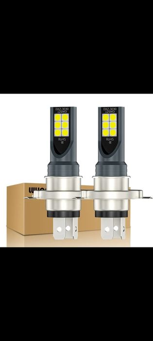 Lâmpadas LED H4 e H7