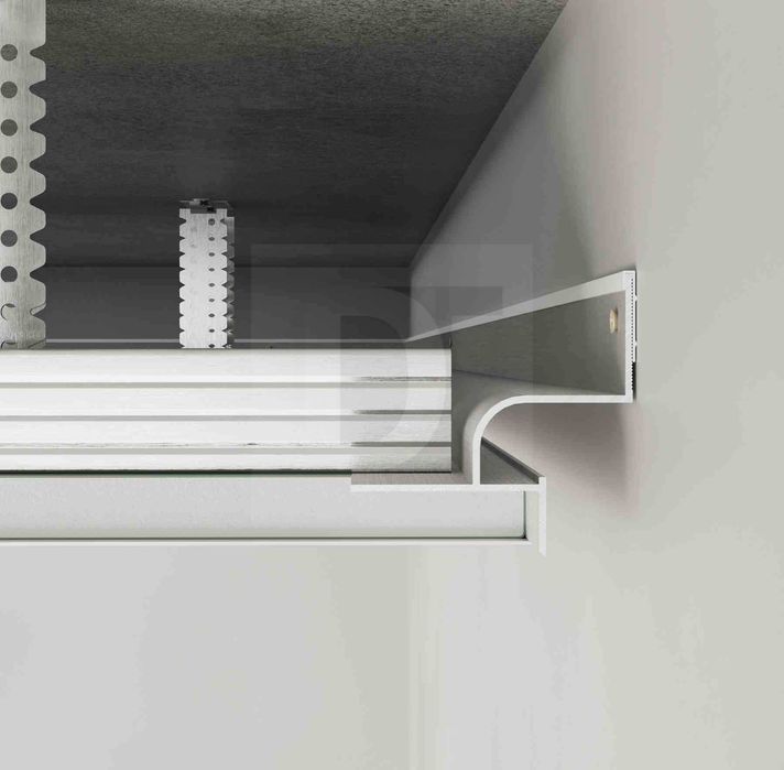 • Алюмінієвий профіль тіньового шва SVT-101 • Тіньовий профіль •