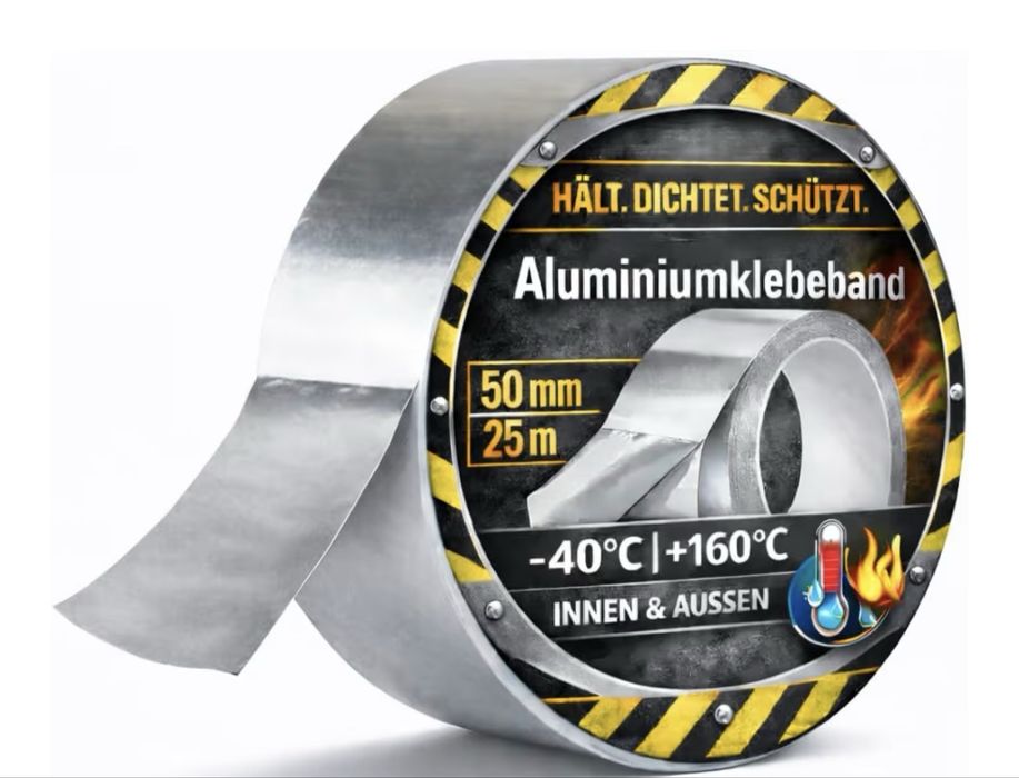 Aluminiowa taśma klejąca samoprzylepna