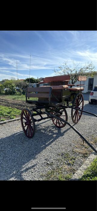 Vendo ou troco charrete classica