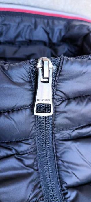 Męska kurtka pikowana Tommy Hilfiger granatowa r. S