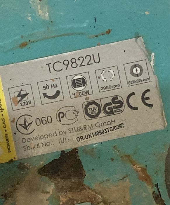 Плиткорез электричний Sturm TC9822U
