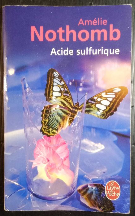 Livro Amélie Nothomb - Acid sulfurique