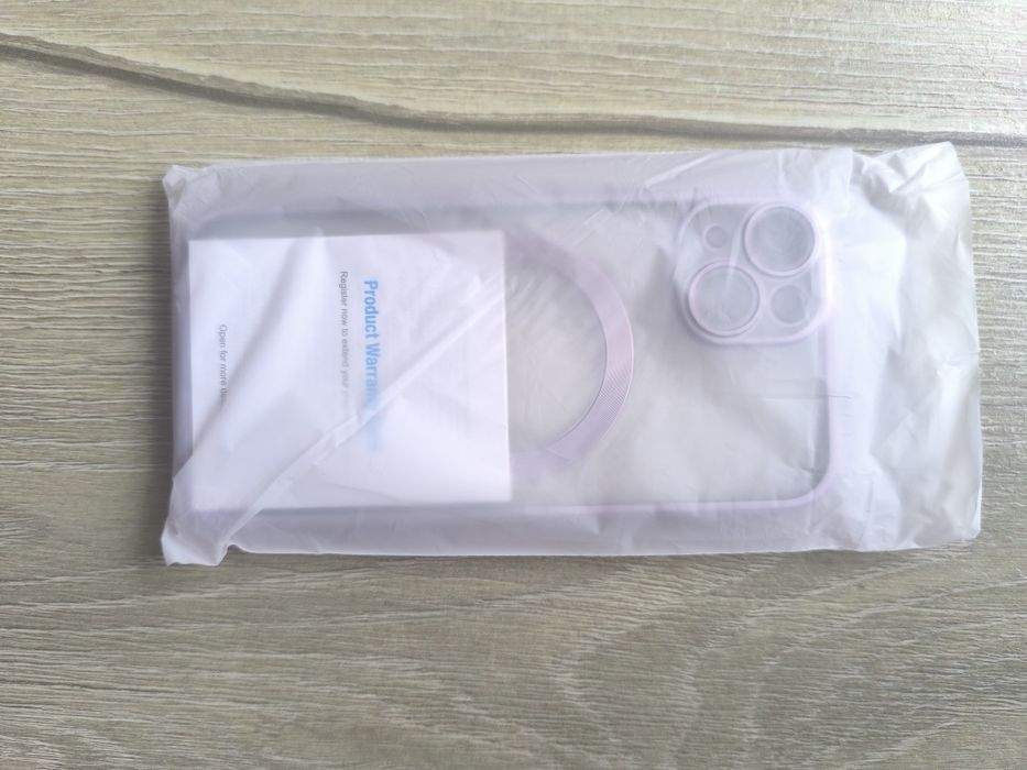 Etui iPhone 14 fioletowy metalik