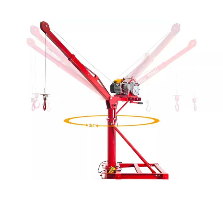Grua Móvel 500KG c/ Guincho 230V Cabo 25m JL20