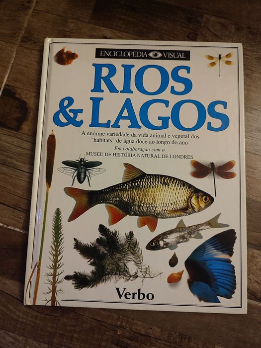 Livro enciclopédia rios e lagos