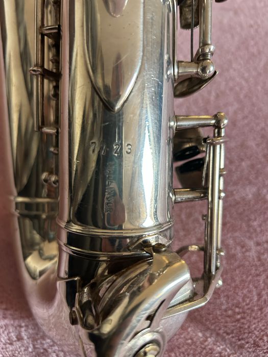 Saxofone alto B&S Blue Label da antiga alemanha de leste