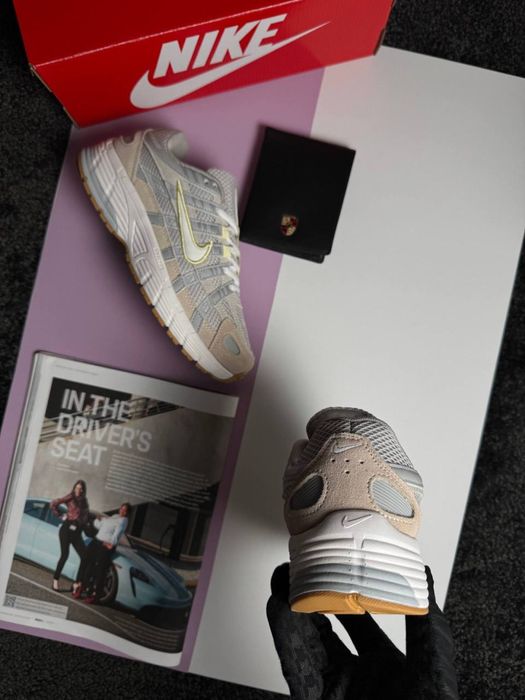 Жіночі кросівки найк Nike P-6000 W Light Grey Beige [36-41]