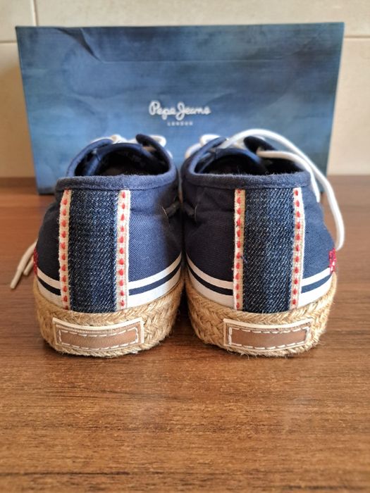 Еспадрильї, мокасини Pepe Jeans London 45 розмір.