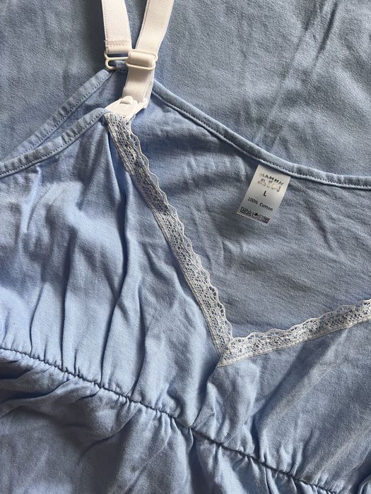 Нічна сорочка для вагітних та годуючих матусь