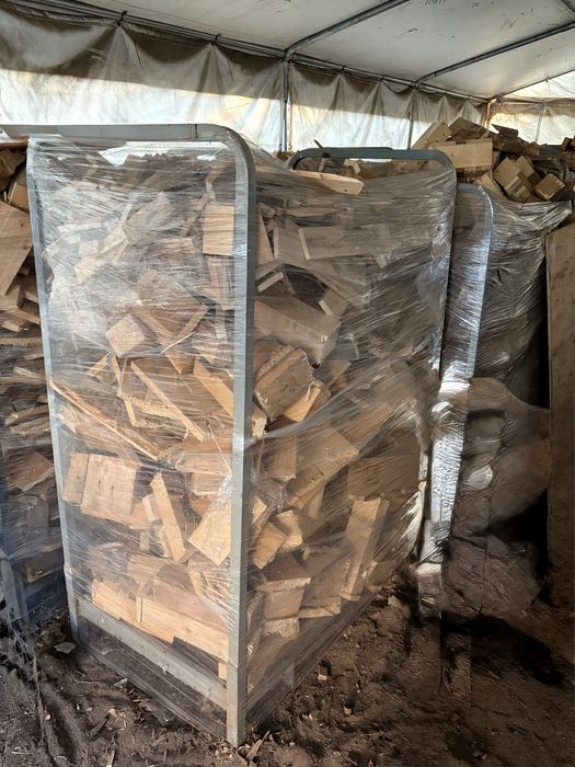 Drewno paletowe suche • Pocięte • Idealne do pieca i kominka