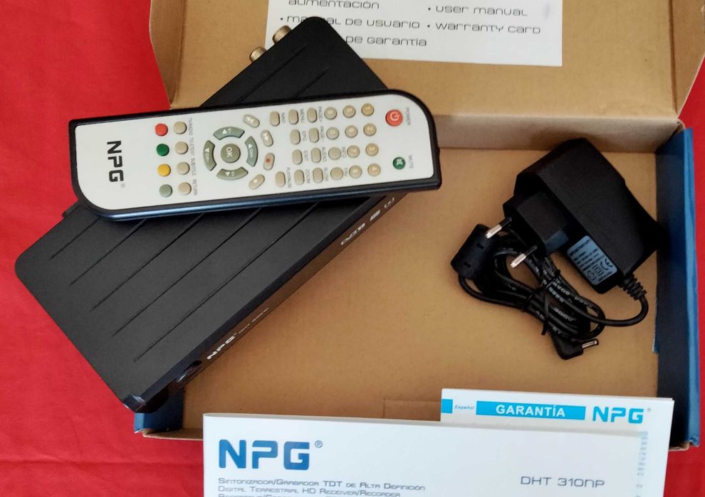 TDT sintonizador gravador de alta definição NPG-DHT 310NP