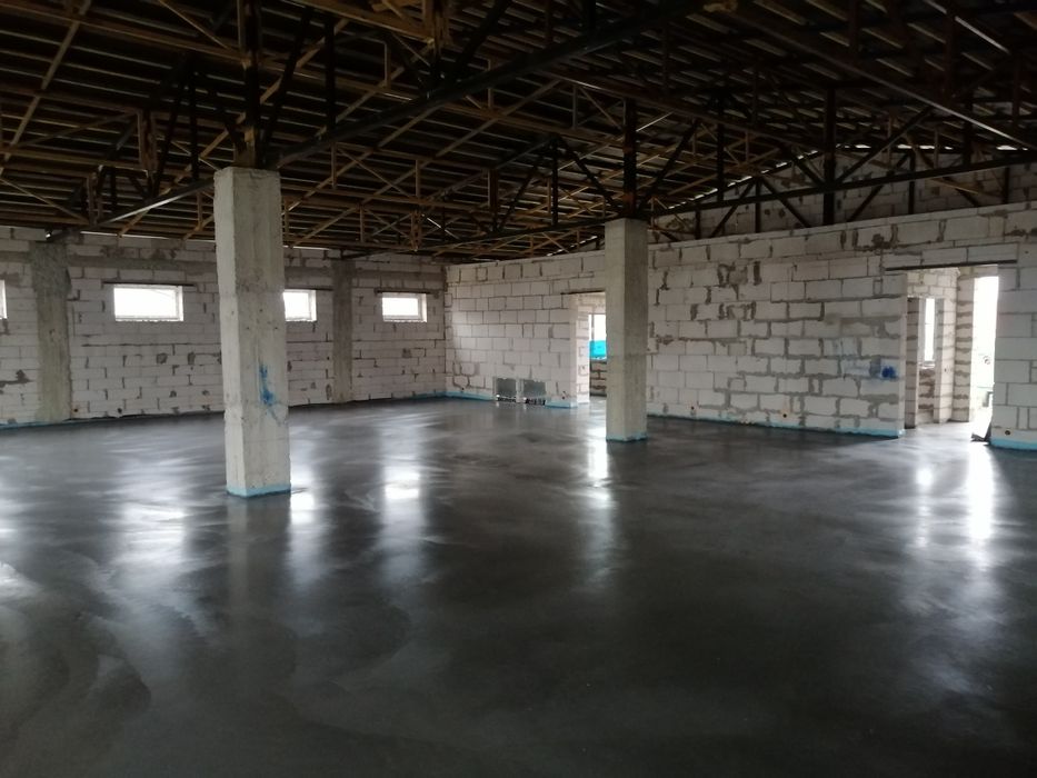 Тернопіль .Промислова бетонна підлога,бетонна стяжка, топінг