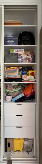 Szafa drewniana z lustrem 188x255x60cm gotowa do odbioru