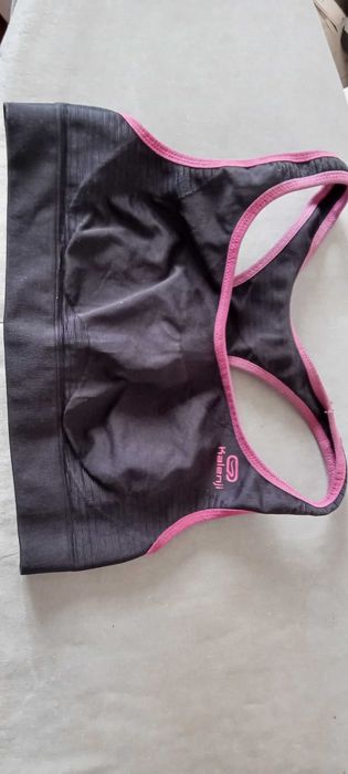 Touca Preta de Natação Tribord de licra+Top oferta