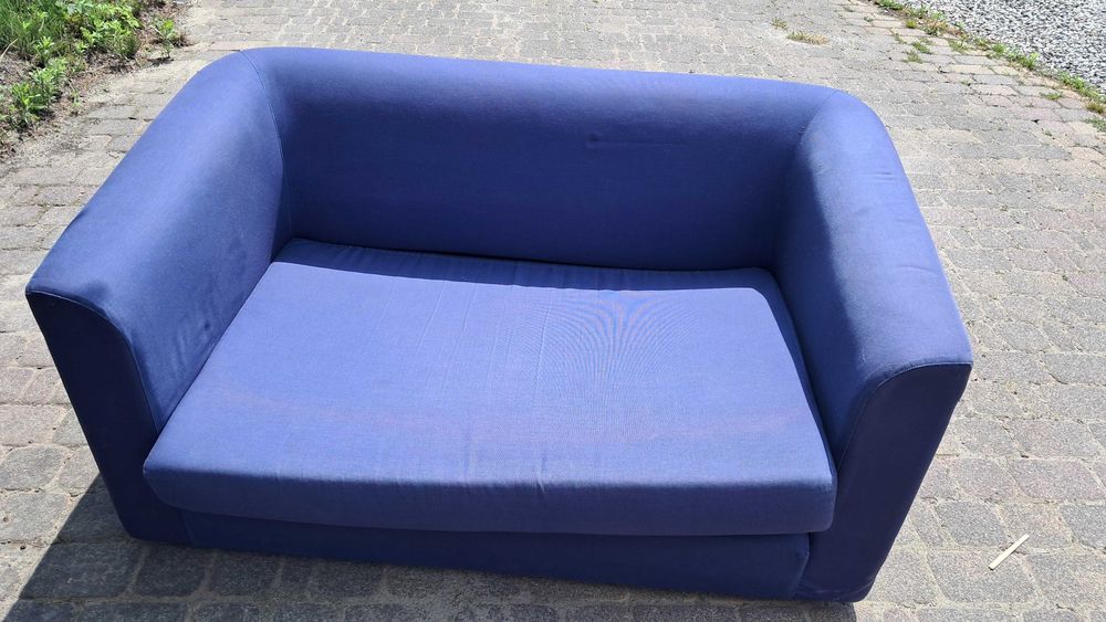Kanapa IKEA granat